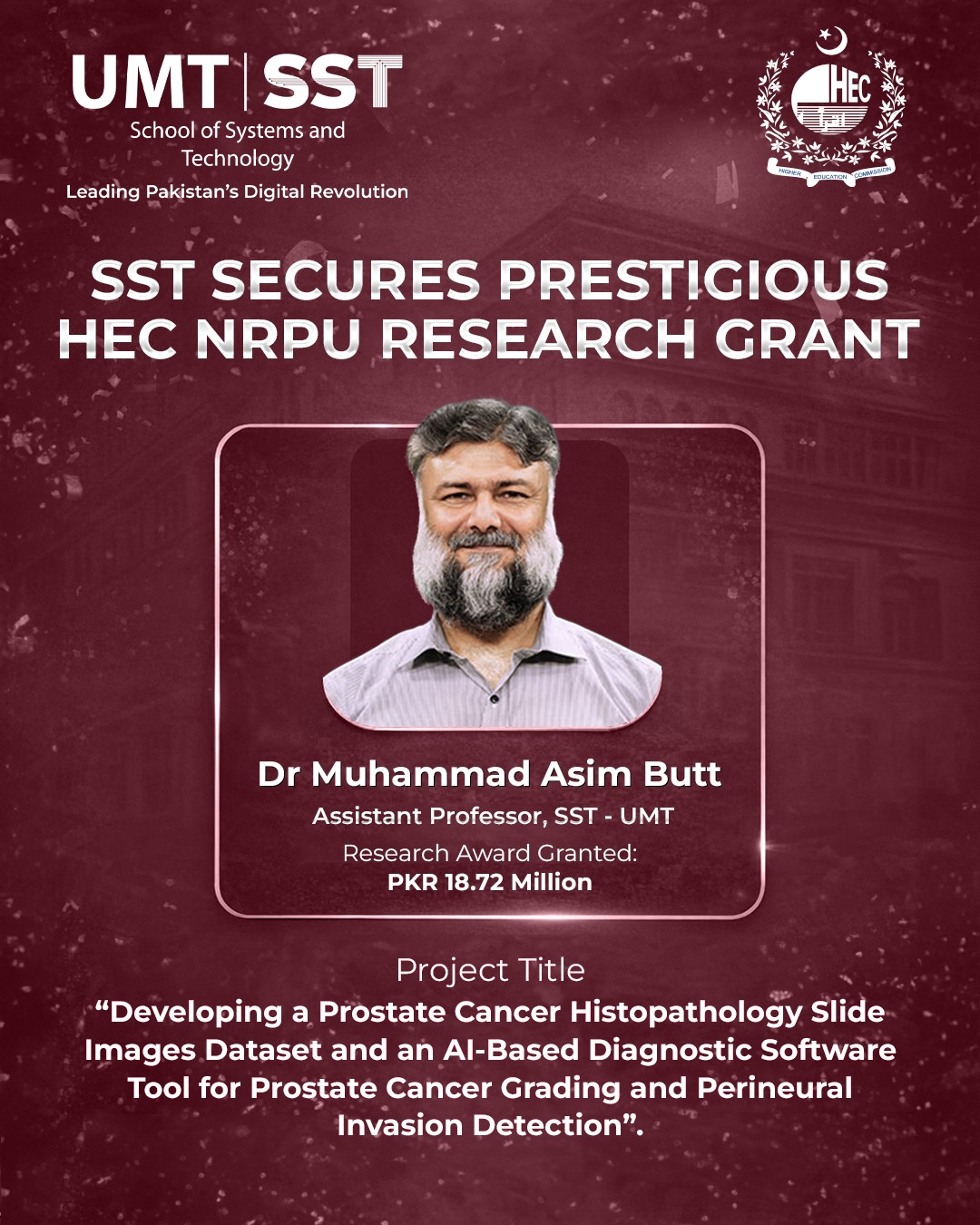 UMT’s School of Systems and Technology (SST) Secures Prestigious HEC ...