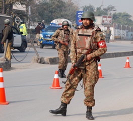 Peshawar sinks in Darkness
