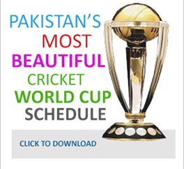 Cricket World Cup 2015 Schedule