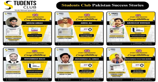 Students Club Specialist for Uk Study Visa Consultants in Pakistan