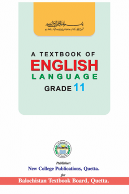 11th Class English Book English Medium