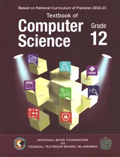 12th Class Computer Science Book English Medium
