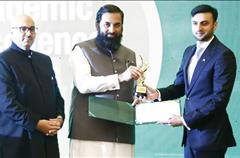 Ibrahim Hasan Murad Receives Academic Excellence Award 2022