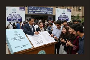 Karachi Board Computer Science Gazette Result 2026